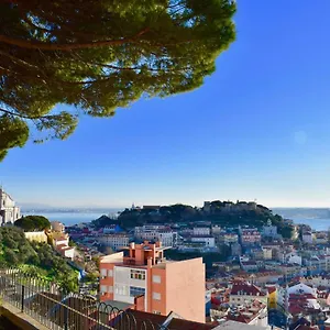 Aesthetic Riverview In Historical Lisbon
